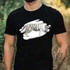 T-Shirt Herren Weißer Tiger Aquarell Motiv Baumwolle Größe XS Bis 5XL