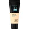 Foundation - Maybelline - Fit Me 110 Porcelain - 30ml - Mattifying - Normal and Oily Skin
