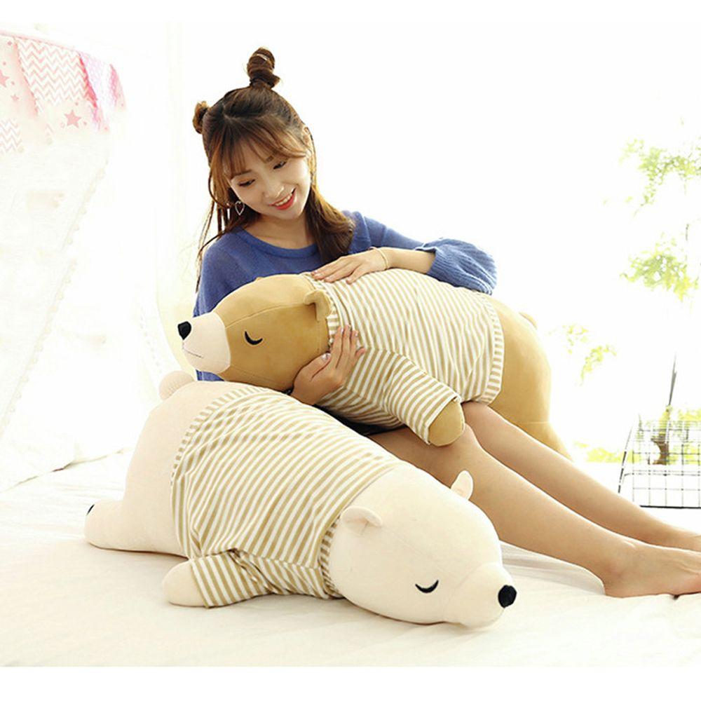 Pillow Super Soft Animal Plush Toy Polar Bear Plush Doll Stuffed Sleeping Bear Stuffed Animal Toys