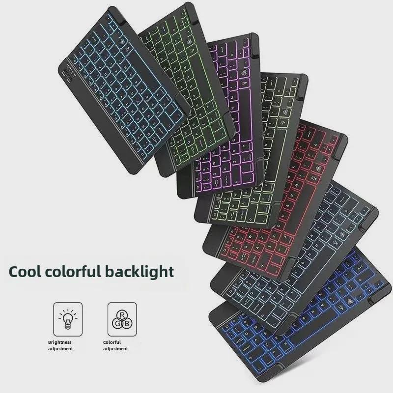 Protective Bluetooth Keyboard Cover with Pen Slot for XIAOMI Redmi Pad SE 11-inch