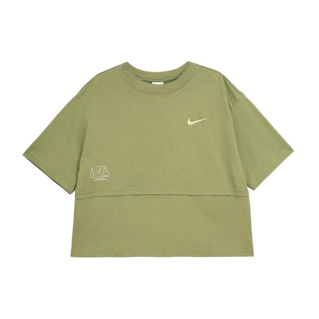 Nike AS W NSW Training Sporty T-Shirt Green FQ7009-386