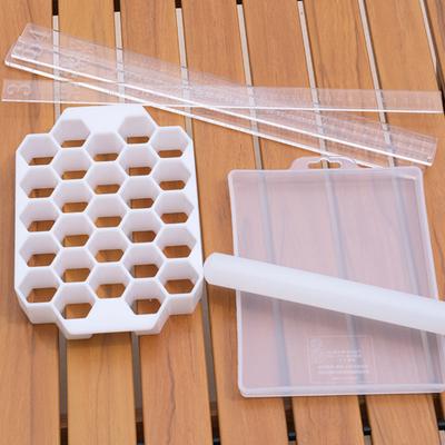 Yousheng Ravioli Cutter Dough Divider Plastic Dough Grid for Uniform Dumplings Pastry Easy-Clean Kitchen Tool for Homemade Pasta