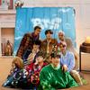 1PC Vivid Dreams kpop Flannel Blanket Gift, Suitable for Both Men And Women, Soft Ideal for Beds And Sofa, Birthday Or Christmas Gift