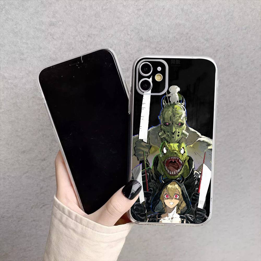 D-Dorohedoro-es Handyhülle Für iPhone17,16,15,14,13,12,11 Plus,Pro Max Weiche Transparente Hülle
