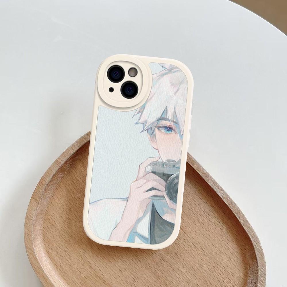 Anime Link Click Time Agent Phone Case Hard Leather For iPhone 16 15 14 13 12 Mini 11 14 Pro Max Xs X Xr 7 8 Plus Fundas