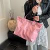 Tote Bag Women's Large-capacity New Spring and Summer Versatile Jelly Bag Casual Waterproof College Student Bag