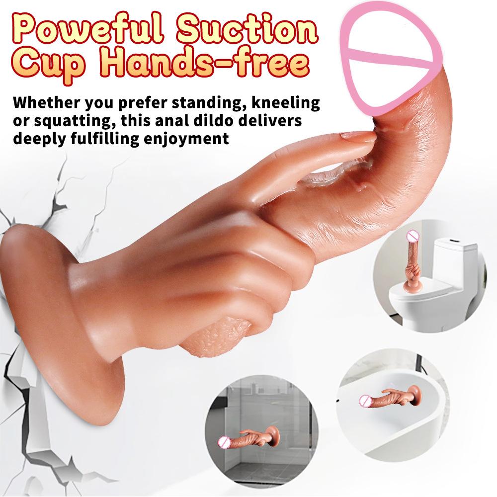 Soft Silicone Realistic Penis Dildo Adult Women Intimate Pleasure Toys