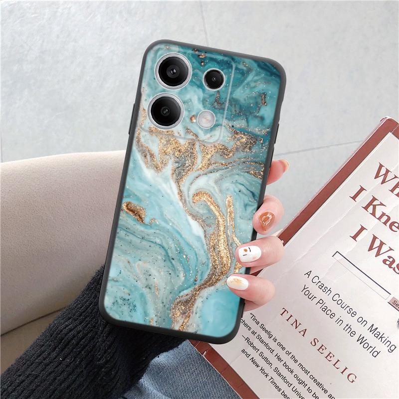 Husă de telefon din silicon moale, neagră, cu model de pisică, pentru aparatul foto Xiaomi Redmi, husă de protecție din cauciuc antișoc pentru huse Redmi Note 13 Pro 13C