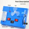 Educational Science Tool Mechanical to Thermal Energy Converter for Physics Experiments Hands on Learning Device Set Physics Experiment Set