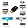 4K-kompatibel für DisplayPort zu High Definition Multimedia Interface Adapter Kompatibel für DP Stecker zu High Definition