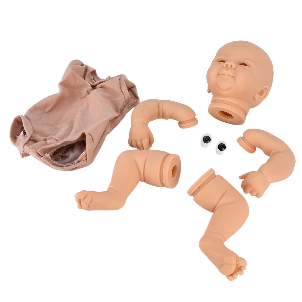 20in Reborn Doll Kits Vinyl Gentle Touch Lifelike Unpainted Unfinished DIY Baby Doll Parts