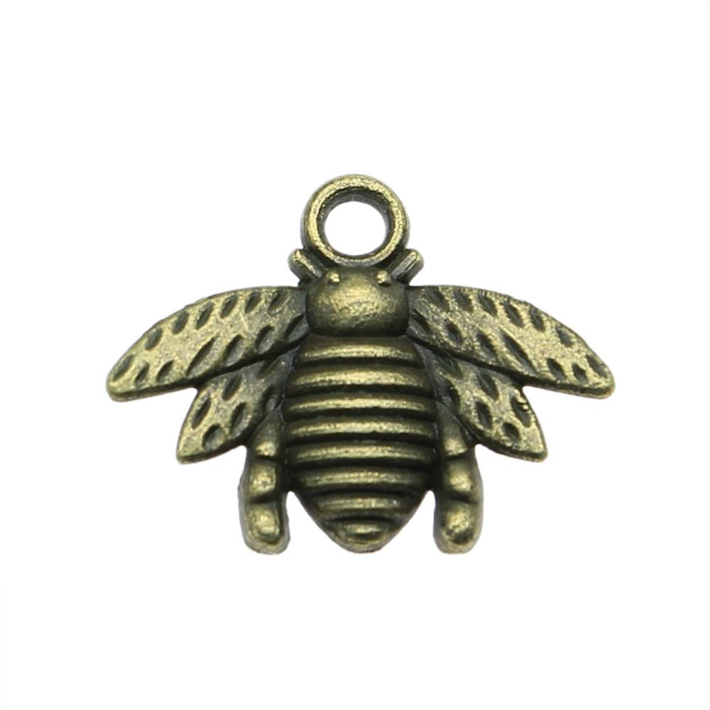Large Pendants Bees Honeycomb Charms For Bee Themed DIY Jewelry Making