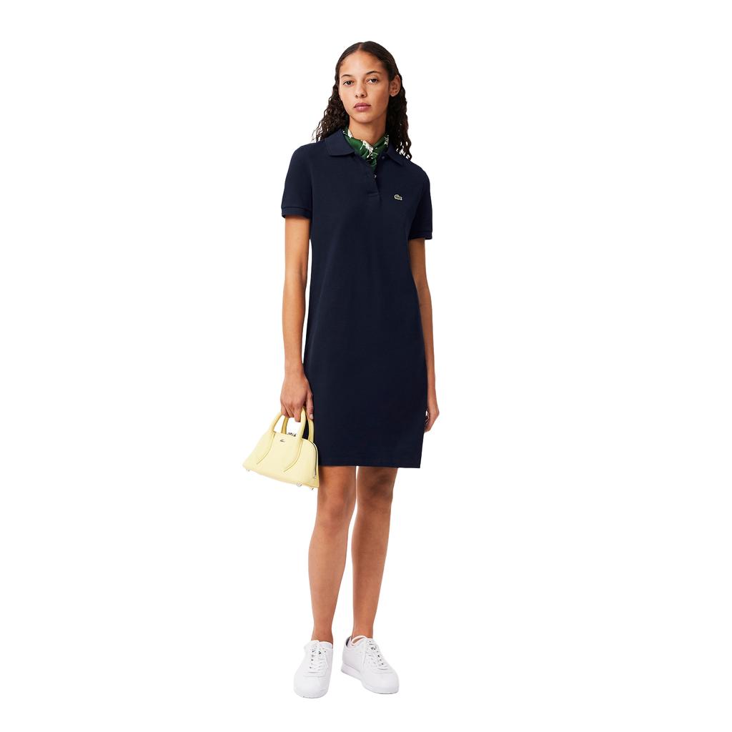 Lacoste Damen/Damen Petit Piqué Polokleid