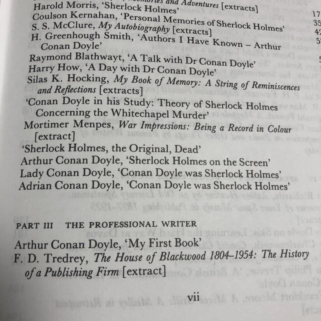 [USED] Sir Arthur Conan Doyle: Interviews and R