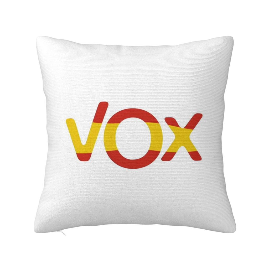 Espana Vox Logo Spain Political Party Spanish  Square Pillowcase Cushion Cover Pillow Case Throw Pillow Cover for Home Sofa