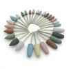 28 Types Rubber Silicone Nail Drill Bit Dental Silicon Rubber Burs Drill Accessories Foot Polishing Tools