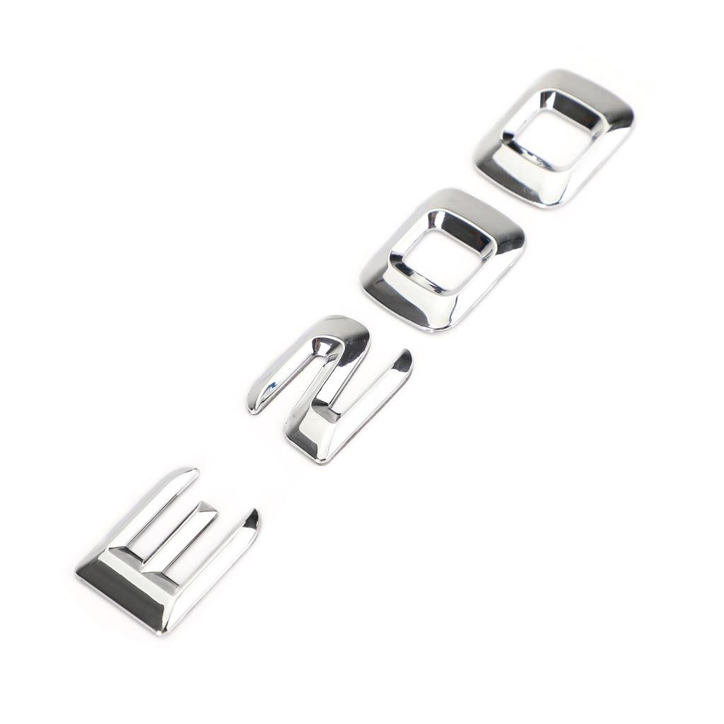 Heckklappenemblem Plakette Namensschild Aufkleber Buchstaben C350 E200 E320 E350 E500 S500 S600 S63 Passend für Mercedes Benz 2014-2015