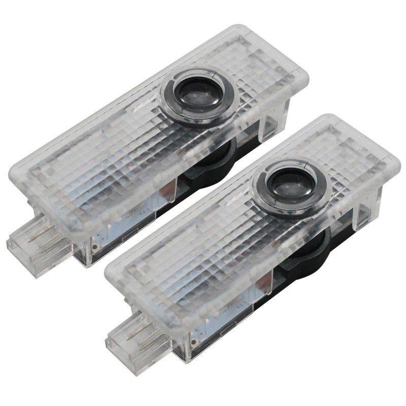 Стильная светодиодная лазерная проекционная лампа BMW для двери автомобиля с простой заменой