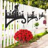 Wall Plant Holder Iron Heavy Duty Space Saving Dog Shaped Plant Stand Indoor For Indoor Outdoor Home Bedroom Living Room Kitchen