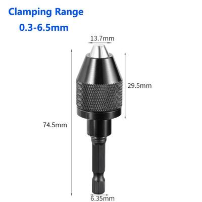 Detachable Lightweight Multifunctional Aluminum Alloy Conversion Chuck Hexagonal Handle