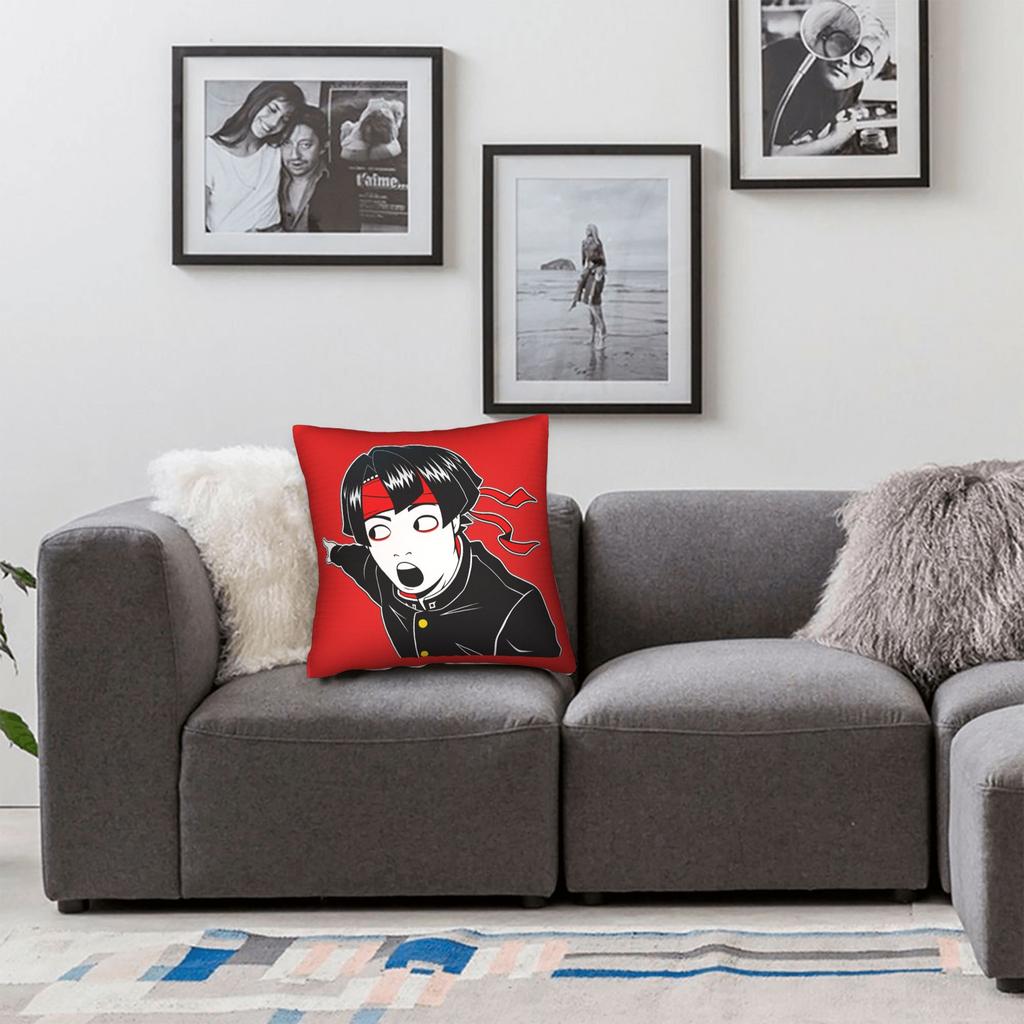 Pillow Cover Ace Attorney Novelty Pillow Case For Sofa Car Home Decor Pillowcases