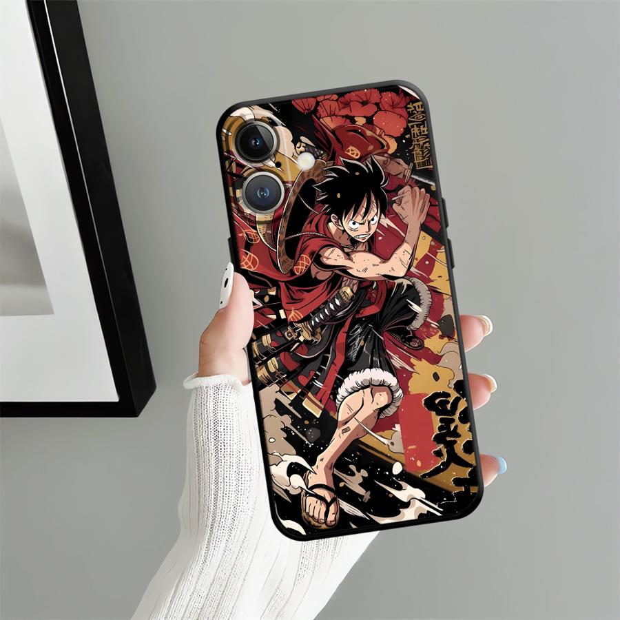 Case for iPhone 14 17 16 Pro Max 11 X XS XR 7 8 SE 17Air 13 Mini 15 Plus 12 Funda Phone Cover Cool Luffy ACE