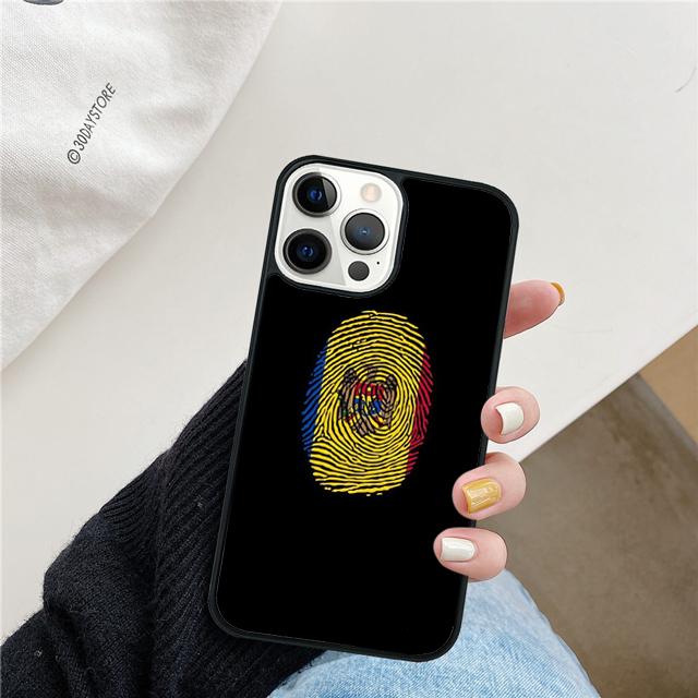 

Moldova Flag Phone Case Cover For iPhone 17 Air 15 16 14 13 12 Pro Max 11 Pro Max Plus Coque Shell iPhone 15