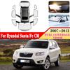 Proti-UV clona do auta pro Hyundai Santa Fe CM 2007~2012 2010 2011 Auto clony na čelní sklo Kryty bočních oken Příslušenství