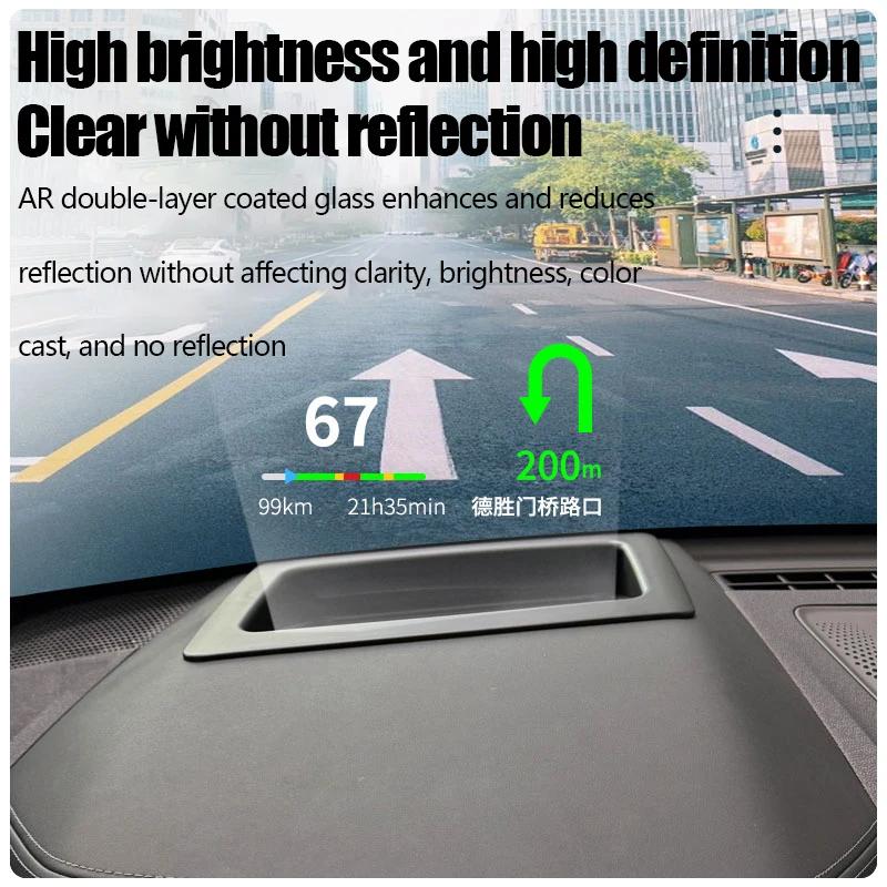 For Lynk & Co 09 900 2021-2025 HUD Protective Cover Curved Head Up Display Protective Cover Instrument Car Interior Accessories