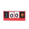 Countdown Calendar Clear Printing Double Coil Triangle Base Modern Style Exam Remindering Desk Calendar Decoration Daily Use