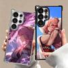 Genshin Impact Yae Miko Plating Phone Case For Samsung Galaxy S24 S25 FE S26 Edge S23 Ultra S22 S21 Plus S20 Anti-Fall Airabag C