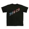 Men's Bad Company Distressed Flag Logo T-shirt XX-Large Black
