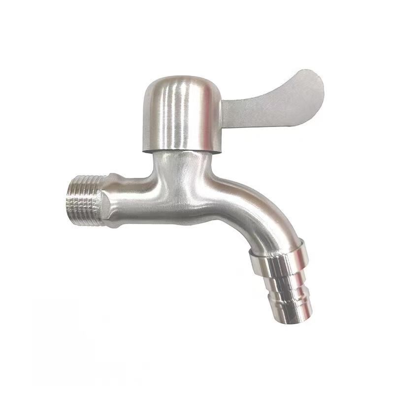 LANGZHIWEN 304 Stainless Steel Single Cold Water Faucet 10cm