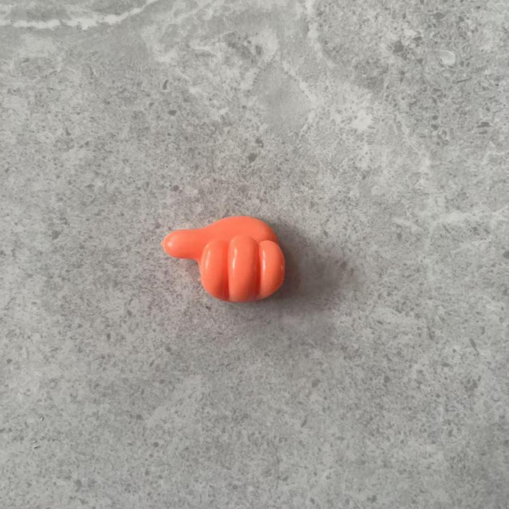 Organiseur de câbles avec crochet pour le pouce – Solution créative, mignonne, adhésive et sans perforation pour le rangement des câbles