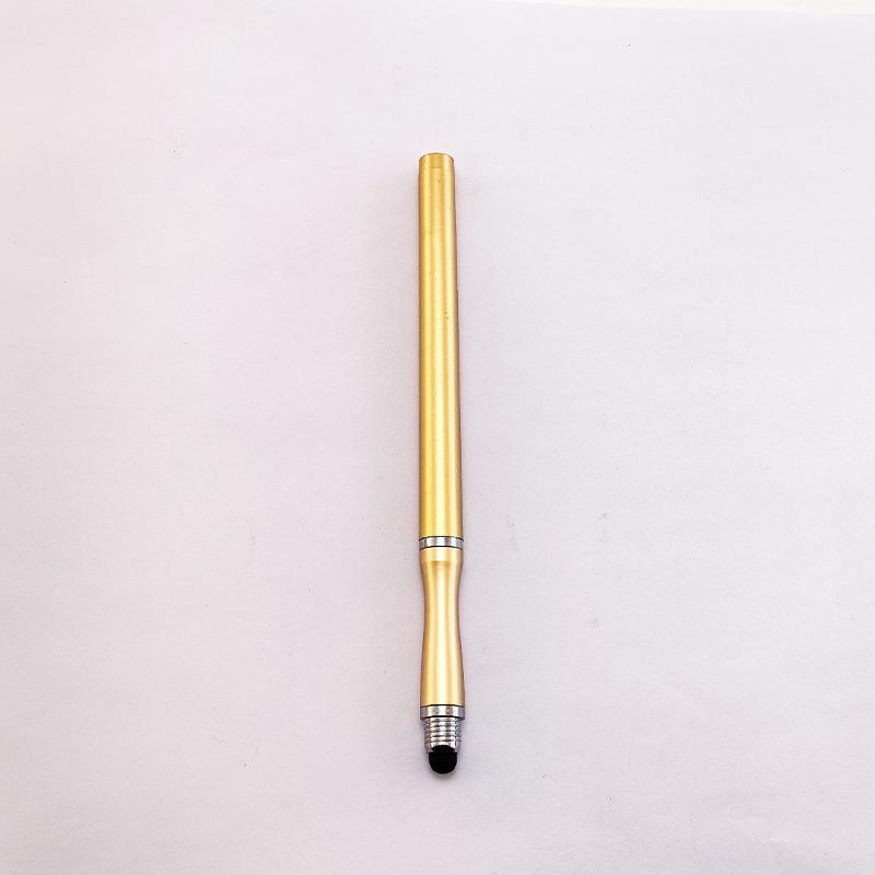 Universal Capacitive Touch Pen with Round Disc for Drawing and Editing - Light Luxury Gift with Custom Logo