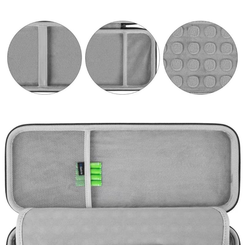 Heavy Duty Travel Dustproof Case Shockproof Portable Storage Bag Replacement for K380 PEBBLE 2 COMBO Keypad Mouse