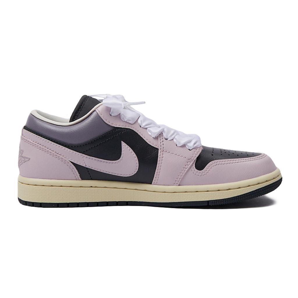 Jordan Air Jordan 1 Low Raspberry Bailey's Abrasion Resistant Breathable Low top Vintage Basketball Shoes Women's DC0774-001(Team15-)