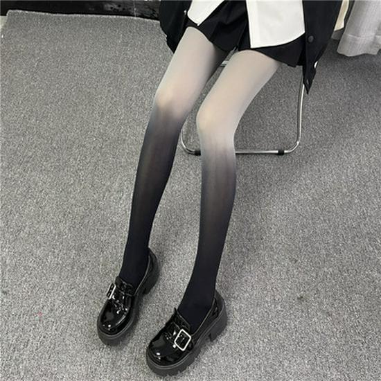 Gradient Candy Color Slimming Pantyhose - Trendy Summer Stockings for a Flattering Look