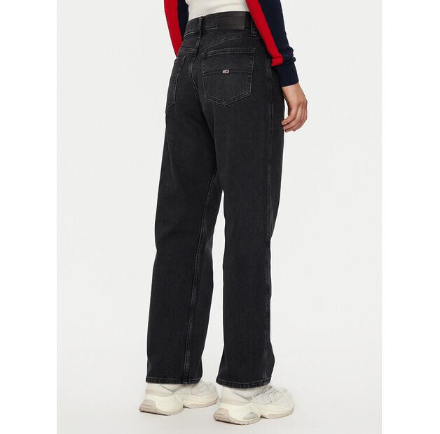 Tommy Jeans Betsy DW0DW19739 Black Wide Leg Jeans