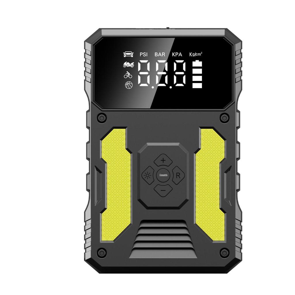 Portable Mini Air Pump & Car Emergency Jump Starter Power Bank