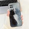 For Samsung A22 A225F 4G Phone Case Flower Painted  Proective Cover for SamsungA22 A22s a 22 S 5G Soft Silicone Funda Capa