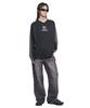 Nomaenyueol Cracked Line Long Sleeve Uniform - Black