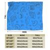 D-Dragon Quest Slimes Blanket Quality Soft Warm  Throw Blanket Winter Kids Couch Chair Sofa Bed Funny Bedspread