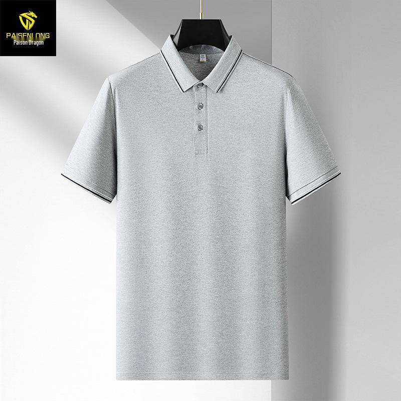 

Поло-рубашка Python Dragon: Дизайн логотипа с британским отложным воротником, короткими рукавами, идеально подходит для рабочей одежды и командной формы XXL