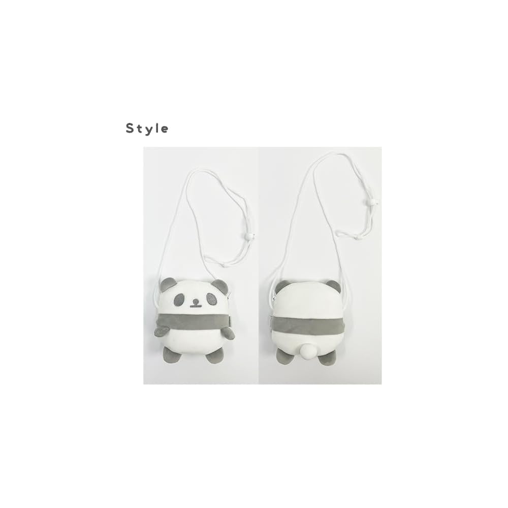 Stream Panda Plush Pouch for Kids and Adults Cute Soft Accessory Bag for Boys and Girls Gift for Birthdays and Special Occasions