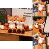 Fox Runaway Cute Stuffed Animal Doll Ideal For Children And Cozy Bedtime Snuggles