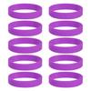 10/20Pcs 3.15" Silicone Rubber Bands Non-slip Flat Elastic Rubber Wrapping Bands for Books Traps Art Wrapping Paper Cord Wraps
