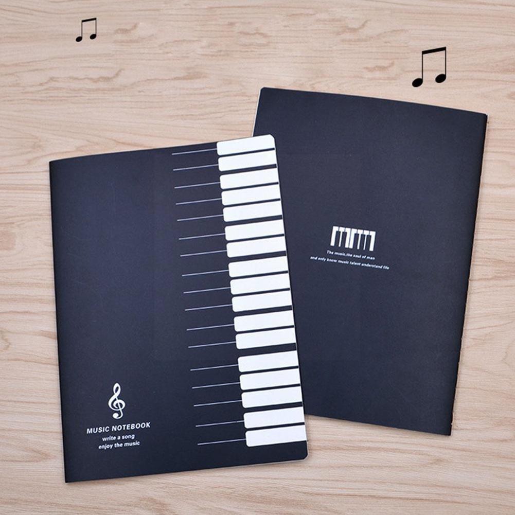 Noten Übungsheft Klavier Violine Buch Universal Hohes Notizbuch Werkzeug Qualität Fünflinien Seiten Musik 18 Übung N7J9