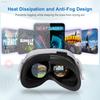 STARTRC GAMES Für Meta Quest 3S VR-Gesichtsmaske Leder/Lycra Schaumstoffpolster Atmungsaktive Gesichtsabdeckung