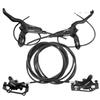 NUTT Electric Scooter 140 160mm B C Hydraulic Disc Brake Power-Off Line Wire HS1 Rotor Zero 10X 11X KUGOO G1 Bicycle Brake